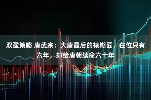 双盈策略 唐武宗：大唐最后的裱糊匠，在位只有六年，却给唐朝续命六十年